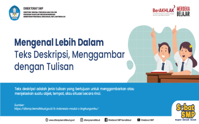 Mengenal Lebih Dalam Teks Deskripsi, Menggambar dengan Tulisan